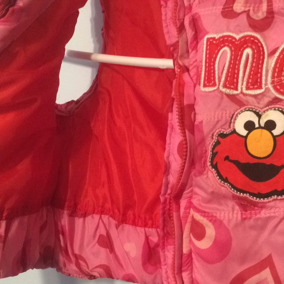 Sesame Street Elmo kids jacket vest - Rare find! - Picture 4 of 6